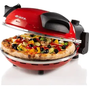 Ariete 909 Four à Pizza, 400 Degrés, Cuit une Pizza en 4 minutes, Plaq...Vendu parcdiscount