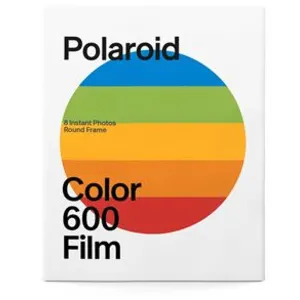 Film instantané Polaroid 600 couleur - Round Frame - pack de 8 films pas cher