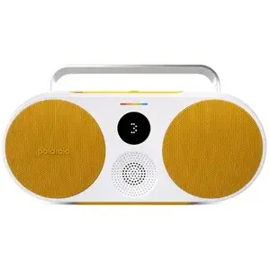 Enceinte sans fil Bluetooth Polaroid Music Player 3 Jaune et blanc pas cher