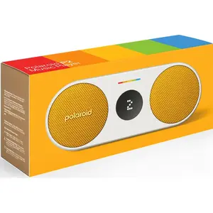 Enceinte sans fil Bluetooth Polaroid Music Player 2 Jaune et blanc pas cher