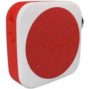 Comparateur de prix : Enceinte sans fil Bluetooth Polaroid Music Player 1 Rouge et blanc