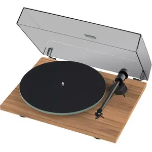 Pro-Ject Platine Project T1 OM5e Walnut - 9120097822079 pas cher