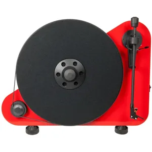 Comparateur de prix : Platine Vinyle Pro-Ject VT-E Bluetooth Rouge laqué