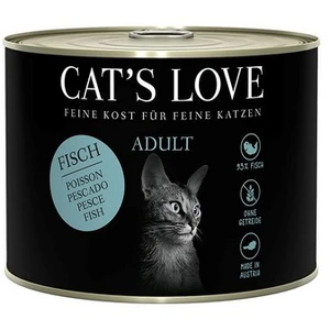 Boîte Naturelle Chat   Cat's Love Saumon 200 gr pas cher