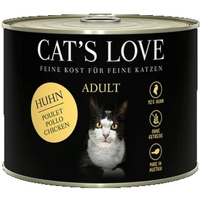 Boîte Naturelle Chat Cat's Love Poulet 200 gr pas cher