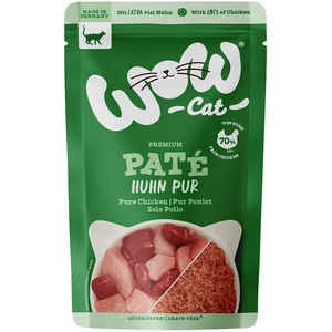 WOW.Pet 12x125g WOW Cat Adult Huhn Pur Katzenfutter nassVendu parzooplus
