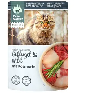 Pure Nature Senior pour chat - 12 x 85 g pas cher
