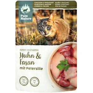 Pure Nature 12 x 85 g pour chat - poulet, faisan pas cher