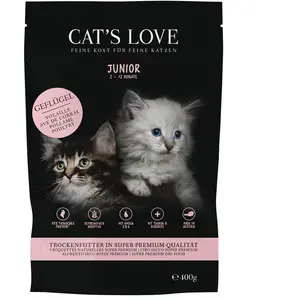 Cat's Love Junior volaille pour chat - 400 g pas cher