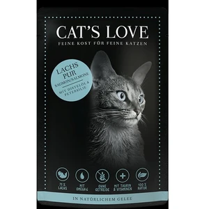 Sachet Chat   Cat's Love Saumon 85 gr