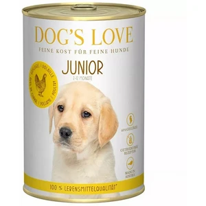 Boîte Chiot Dog's Love Junior Volaille & Courges 200 gr pas cher