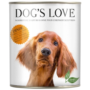 Boîte Chien Dog's Love Pâtée à la Dinde - 200 gr pas cher