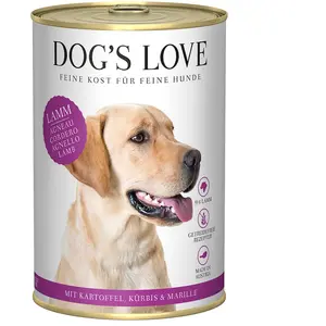 Comparateur de prix : 6x 400g de nourriture pour chien Dog's Love Adult à l'agneau humide