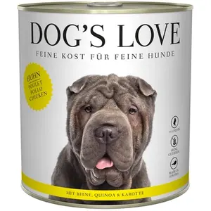 Comparateur de prix : 6x 800g Dog's love adulte poulet nourriture pour chien humide
