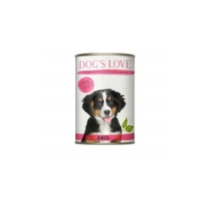 Boîte Chiot Dog's Love Junior Boeuf, Carottes & Sauge 400 gr pas cher