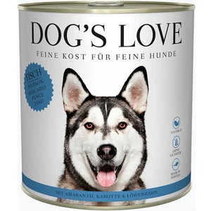 Boîte Chien   Dog's Love pâtée au Poisson - 200 gr