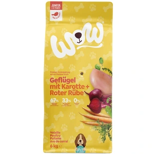 WOW.Pet WOW - Croquettes Chiot Junior volaille avec Carottes - 6 Kg pas cher