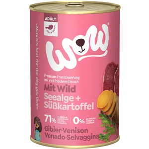 WOW.Pet 6x 400g WOW Adult Wild nourriture pour chien humideVendu parzooplus