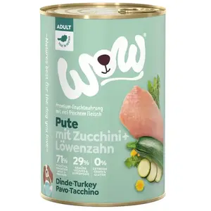 WOW.Pet 6x 400g WOW Adult dinde nourriture pour chien humideVendu parzooplus
