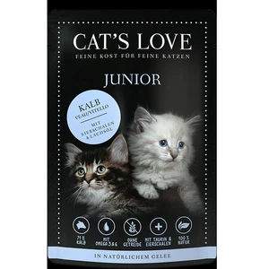 Sachet Chaton   Cat's Love Veau 85 gr pas cher