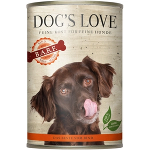 Boîte Chien   Dog's Love BARF Boeuf 400 gr