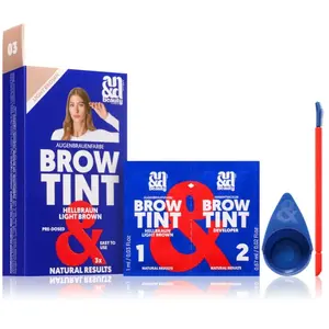 A.N.D. Beauty Brow Tint teinture sourcils teinte Light Brown 3x1.67 ml pas cher