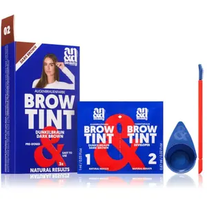 A.N.D. Beauty Brow Tint teinture sourcils teinte Dark Brown 3x1.67 ml pas cher