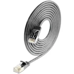 SLIM SL10118 CAT6 câble patch U/FTP Ø 3,8 mm noir 10 m