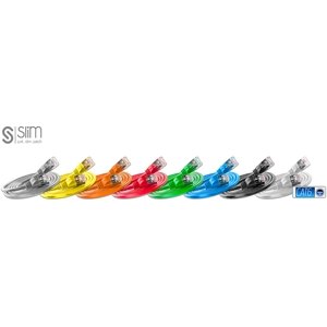 SLIM SL10126 CAT6 câble patch U/FTP Ø 3,8 mm noir 15 m