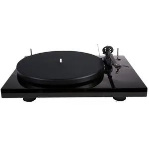 Comparateur de prix : Platine vinyle Pro-Ject Debut III Référence OM5E Noir Laqué