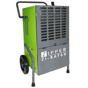 Déshumidificateur d'air - Zipper - ZI-BAT60 - 60 à 80 m2 - 680 m3/H - 1030 W pas cher