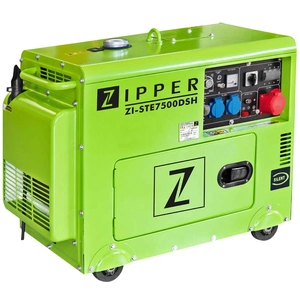 Zipper - groupe electrogene generateur diesel 5000W 418CC ZI-STE7500DSH pas cher
