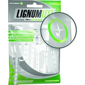 Longridge lignum lot de 12 tees blanc 82 mmVendu parall4golf