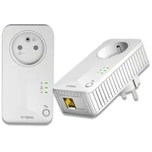 Comparateur de prix : STRONG Kit2prises cpl 600mb prise filtrée PL600DUOFRV2