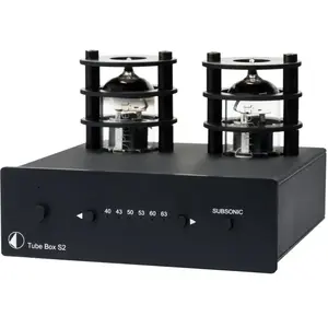 Préamplis phono Pro-Ject Tube Box S2 Noir pas cher