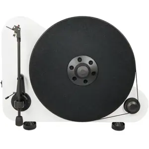 Comparateur de prix : Pro-Ject Vertical Turntable E BT droitier Blanc - Platine Vinyle