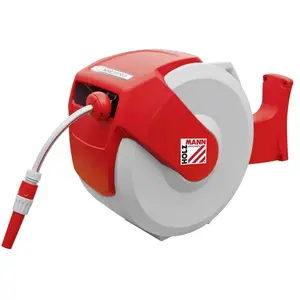 Comparateur de prix : Holzmann Maschinen WSR20PRO 9.5 mm 20 m 1/2 pouce rouge, gris Dévidoir de tuyau