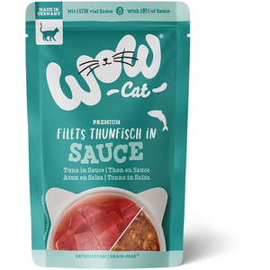 WOW en sauce 8 x 85 g pour chat - thon pas cher