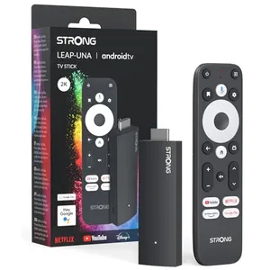 Passerelle multimédia STRONG LEAP-UNA Stick Android TV FHD Chromecast pas cher