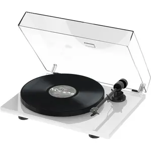 Platine vinyle pro ject e1 om5e blanc 9120122291825Vendu paramazon