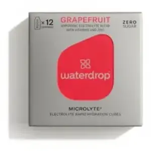 Waterdrop Microlyte Sport et Hydratation Saveur Pamplemousse 12 Cubes Pour Eau pas cher