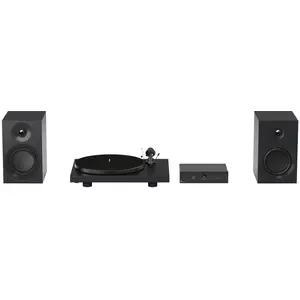 Pro-Ject Colourful Audio System E (Manuel), Platine, Noir