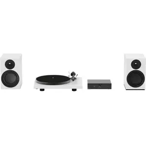 Pro-Ject Colourful Audio System E (Semi-automatique), Platine, Blanc, ...