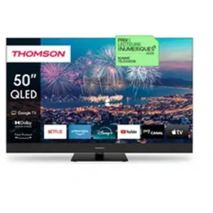 Comparateur de prix : Thomson 50QG6C14 Téléviseur 127 cm (50") 4K Ultra HD Smart-TV WLAN Noir