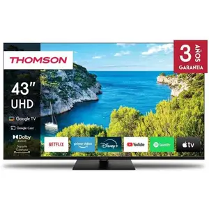 Comparateur de prix : TV LED 4K Thomson 43 UHD - Smart TV Google TV - Garantie 3 ans