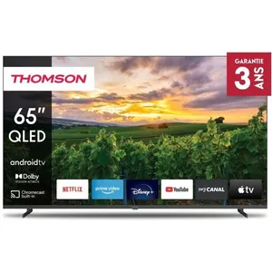 TV QLED Thomson 65QA2S13 164 cm 4K UHD Android TV Gris foncé pas cher