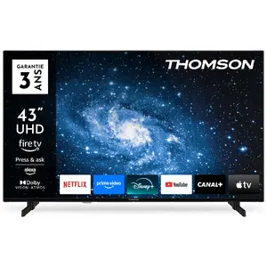 Thomson 43 Pouces (109 cm) UHD LED Fire TV avec Commande vocale Alexa ... pas cher
