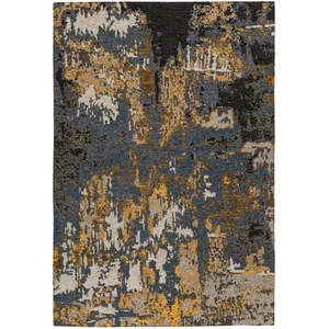 Novatrend Tapis moderne en acrylique bleu 120x170 cm pas cher