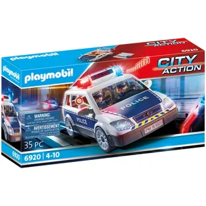 Voiture de police Playmobil avec gyrophare - Modèle 6920 - BleuVendu paramazon