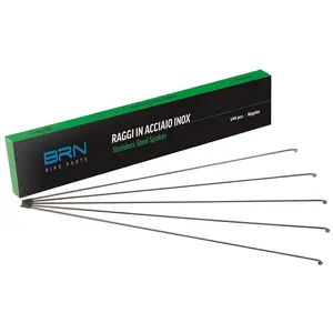 Brn Rayons Stainless Steel 2 Mm 144 Unités 268 mmVendu parbikeinn